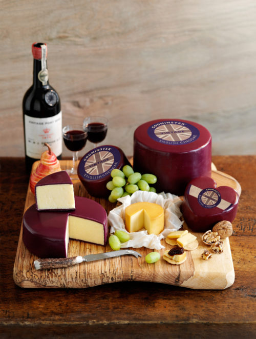 Godminster Organic Cheddar and English Wine