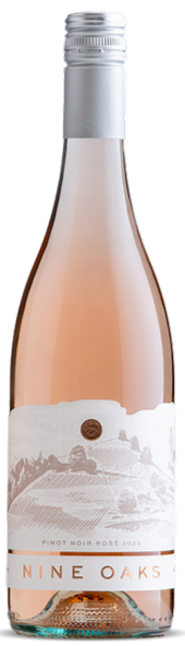 Nine Oaks Pinot Noir Rose 2023 - Hawkins Bros Fine English Wines