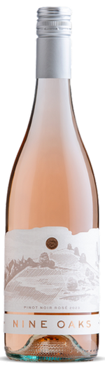 Nine Oaks Pinot Noir Rose 2023 - Hawkins Bros Fine English Wines