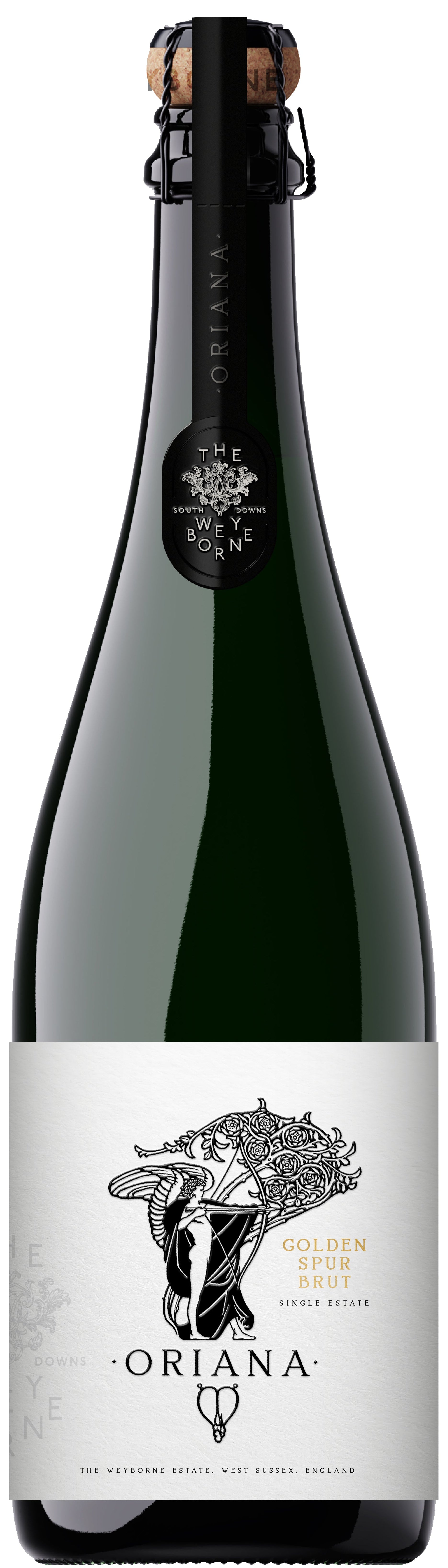 Weyborne Oriana Golden Spur Brut - Hawkins Bros Fine English Wines