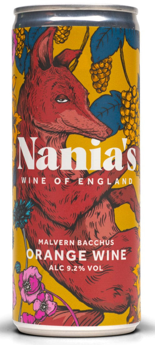 Nania's Malvern Bacchus Orange Wine - Hawkins Bros Fine English Wines
